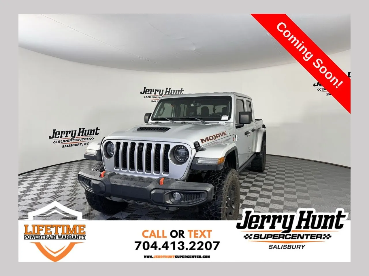 Silver 2022 Jeep Gladiator Mojave for sale in Salisbury, NC