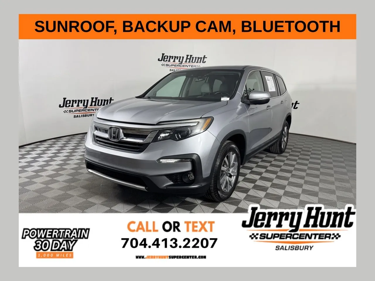 Used 2019 Honda Pilot EX-L for sale in Salisbury, NC at Jerry Hunt