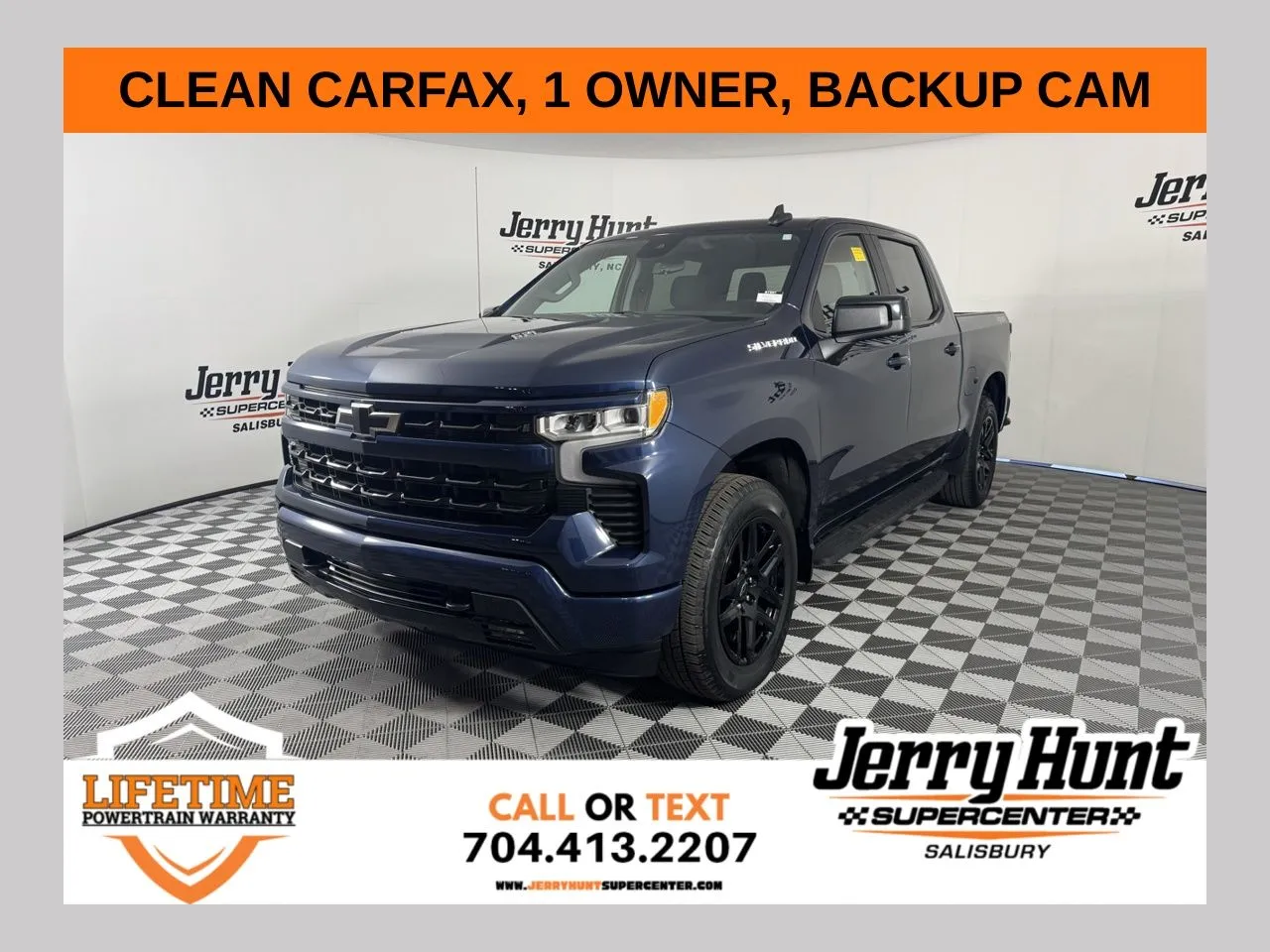 Blue 2022 Chevrolet Silverado 1500 RST for sale in Salisbury, NC