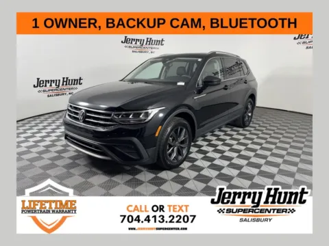 Black 2022 Volkswagen Tiguan 2.0T SE for sale in Salisbury, NC