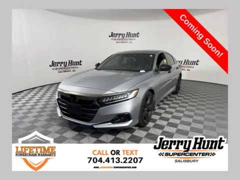 Silver 2022 Honda Accord Sport 2.0T for sale in Salisbury, NC
