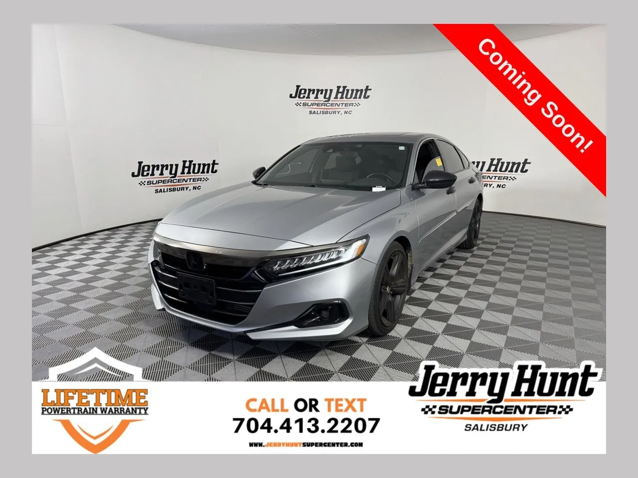 Silver 2022 Honda Accord Sport 2.0T for sale in Salisbury, NC