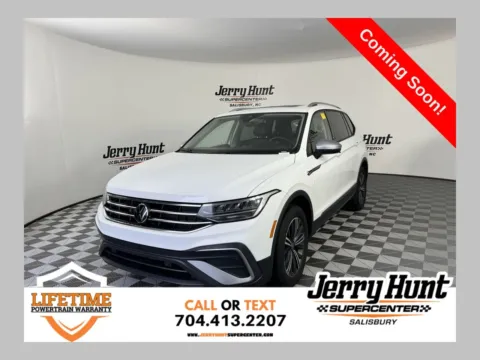 White 2024 Volkswagen Tiguan 2.0T Wolfsburg Edition for sale in Salisbury, NC