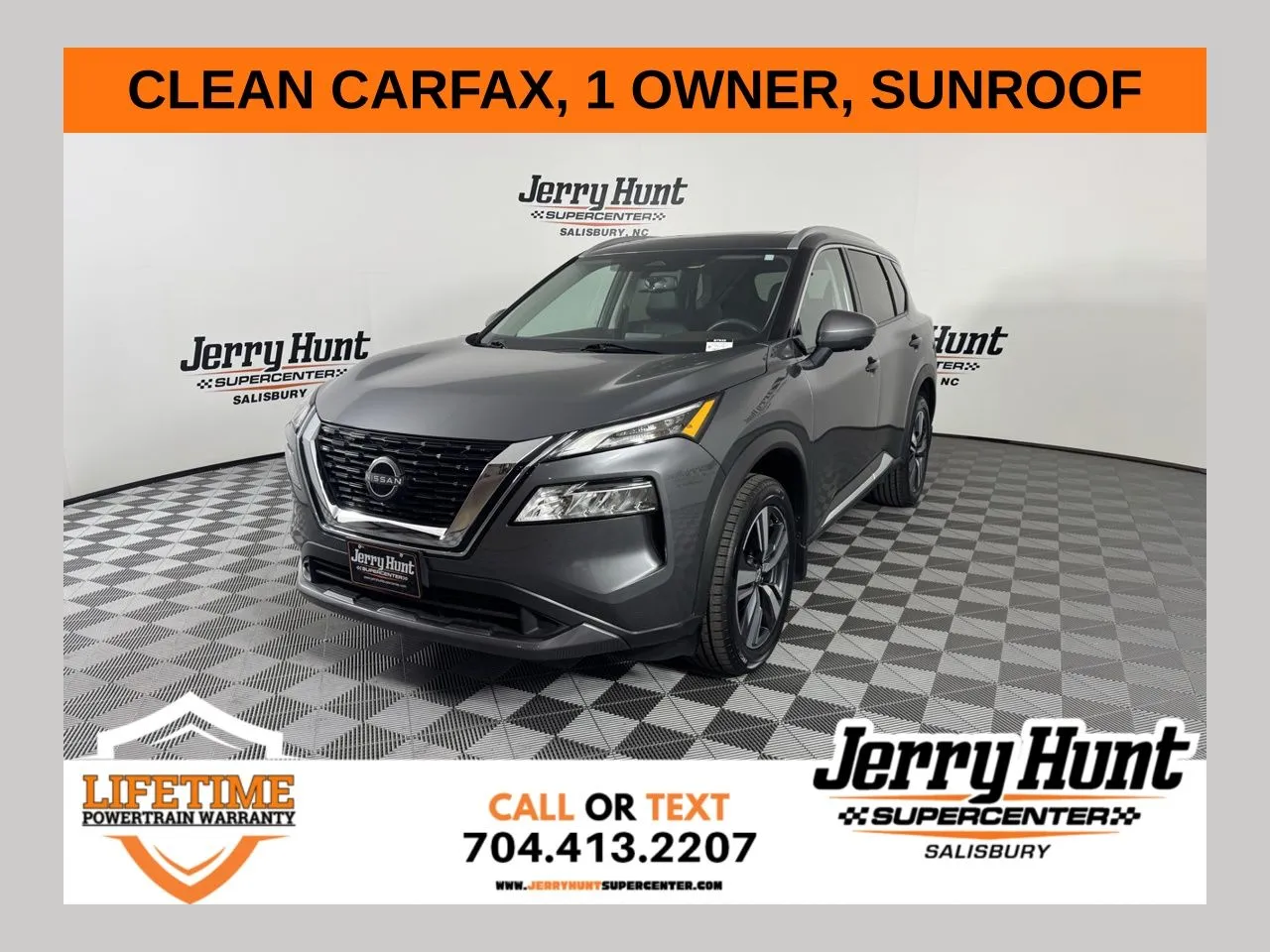 Gray 2023 Nissan Rogue SL for sale in Salisbury, NC