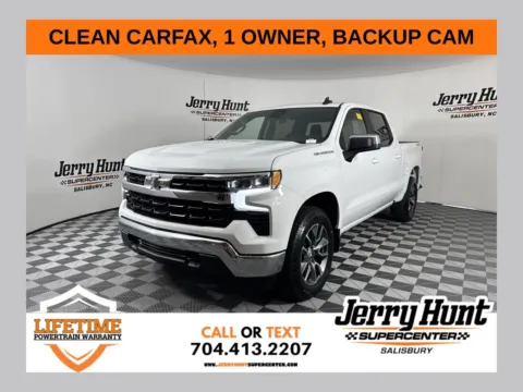 White 2023 Chevrolet Silverado 1500 LT for sale in Salisbury, NC