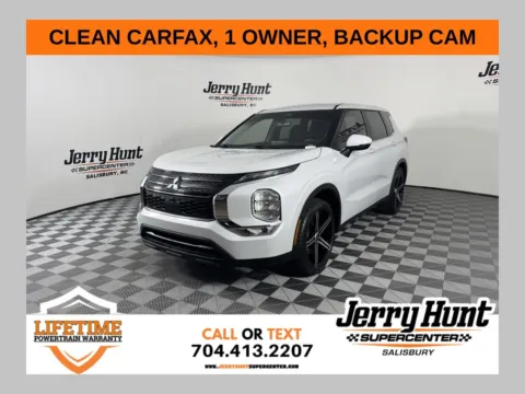 White 2024 Mitsubishi Outlander ES for sale in Salisbury, NC