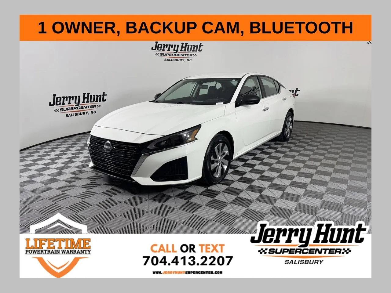 White 2024 Nissan Altima 2.5 S for sale in Salisbury, NC