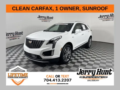White 2024 Cadillac XT5 Premium Luxury for sale in Salisbury, NC