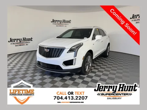White 2024 Cadillac XT5 Premium Luxury for sale in Salisbury, NC
