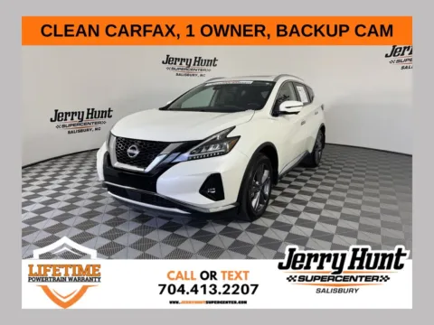White 2024 Nissan Murano Platinum for sale in Salisbury, NC
