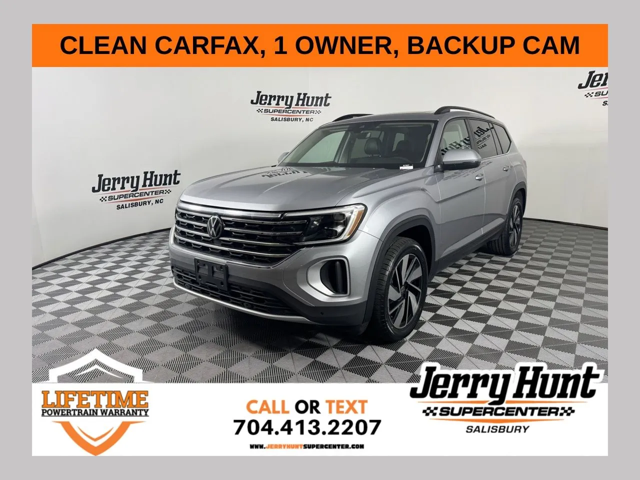 Silver 2024 Volkswagen Atlas 2.0T SE w/Technology for sale in Salisbury, NC