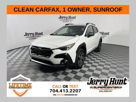 White 2024 Subaru Crosstrek Premium for sale in Salisbury, NC