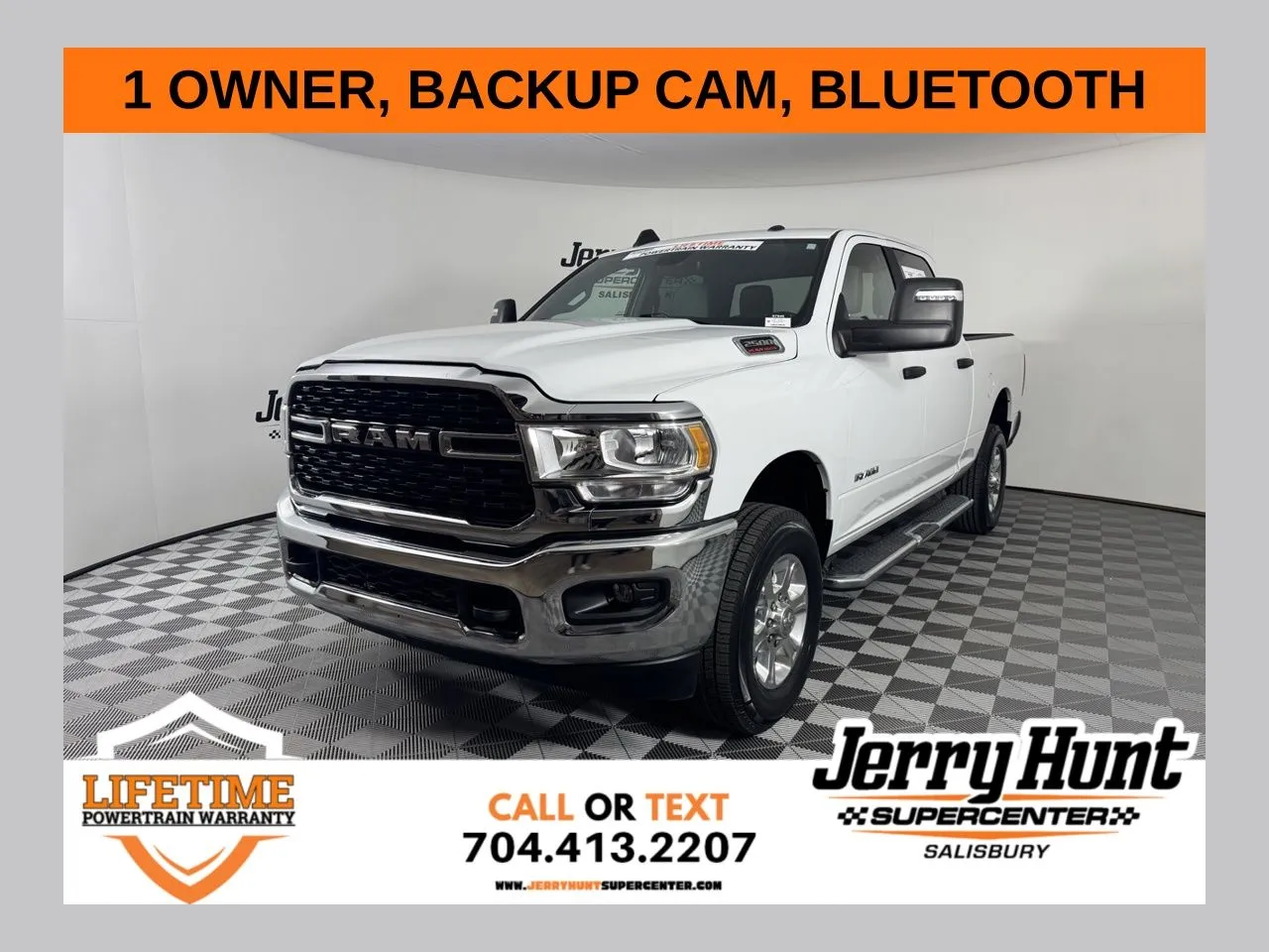 White 2024 Ram 2500 Big Horn for sale in Salisbury, NC