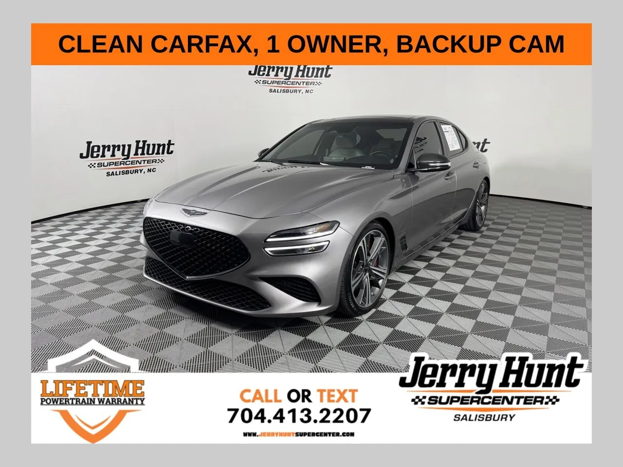 Silver 2024 Genesis G70 3.3T Sport Advanced for sale in Salisbury, NC