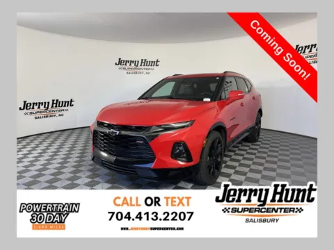 Red 2020 Chevrolet Blazer RS for sale in Salisbury, NC