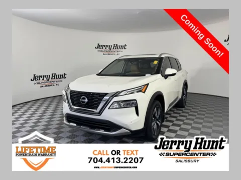 White 2023 Nissan Rogue Platinum for sale in Salisbury, NC