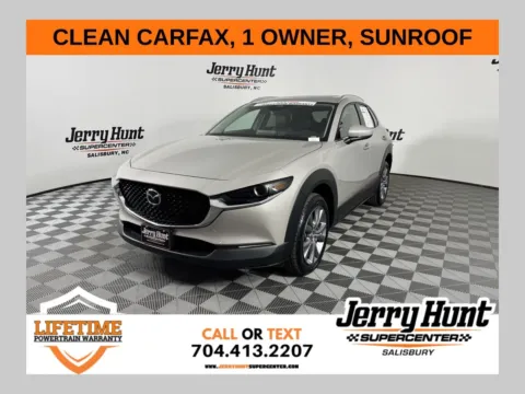 White 2024 Mazda CX-30 2.5 S Premium Package for sale in Salisbury, NC