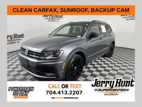 Gray 2021 Volkswagen Tiguan 2.0T SE R-Line Black for sale in Salisbury, NC
