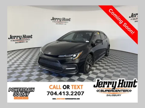 Black 2021 Toyota Corolla SE for sale in Salisbury, NC