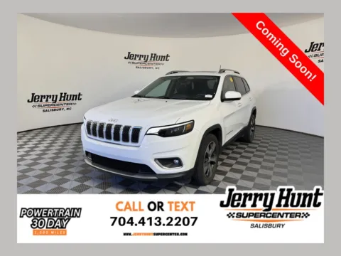 White 2019 Jeep Cherokee Limited for sale in Salisbury, NC