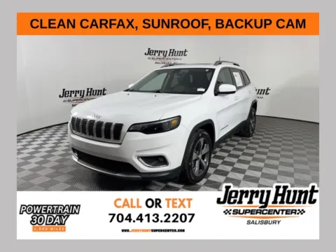 White 2019 Jeep Cherokee Limited for sale in Salisbury, NC