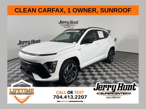 White 2024 Hyundai Kona N Line for sale in Salisbury, NC
