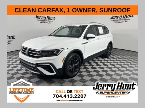 White 2024 Volkswagen Tiguan 2.0T SE for sale in Salisbury, NC