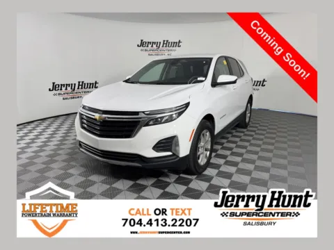 White 2023 Chevrolet Equinox LT for sale in Salisbury, NC