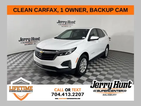 White 2023 Chevrolet Equinox LT for sale in Salisbury, NC