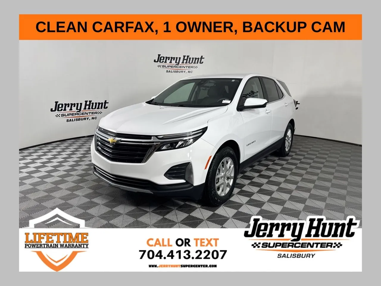 White 2023 Chevrolet Equinox LT for sale in Salisbury, NC