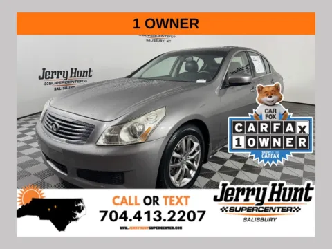 Gray 2009 INFINITI G37 Journey for sale in Salisbury, NC