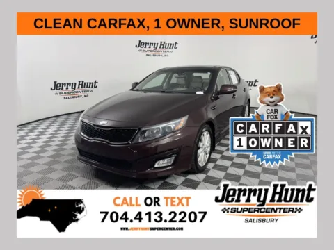 Red 2014 Kia Optima EX for sale in Salisbury, NC