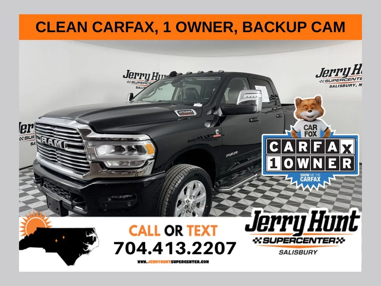 Black 2023 Ram 2500 Laramie for sale in Salisbury, NC