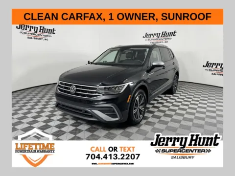 Black 2024 Volkswagen Tiguan 2.0T Wolfsburg Edition for sale in Salisbury, NC