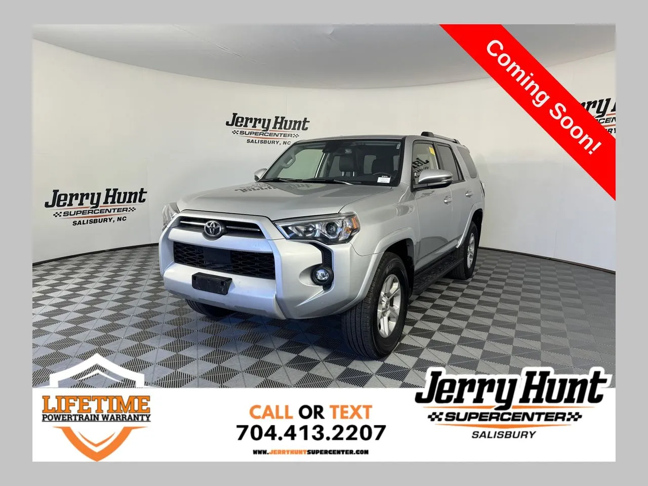 Silver 2024 Toyota 4Runner SR5 Premium for sale in Salisbury, NC
