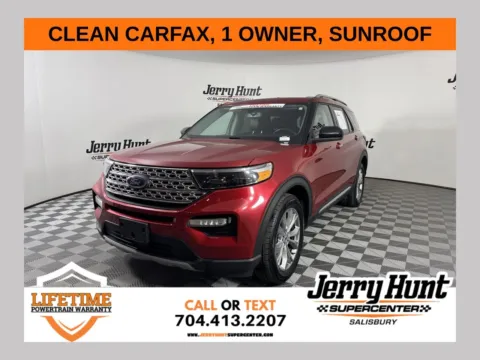 Red 2024 Ford Explorer Limited for sale in Salisbury, NC