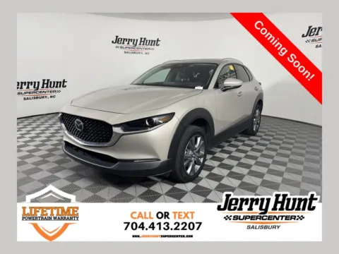 White 2024 Mazda CX-30 2.5 S Premium Package for sale in Salisbury, NC