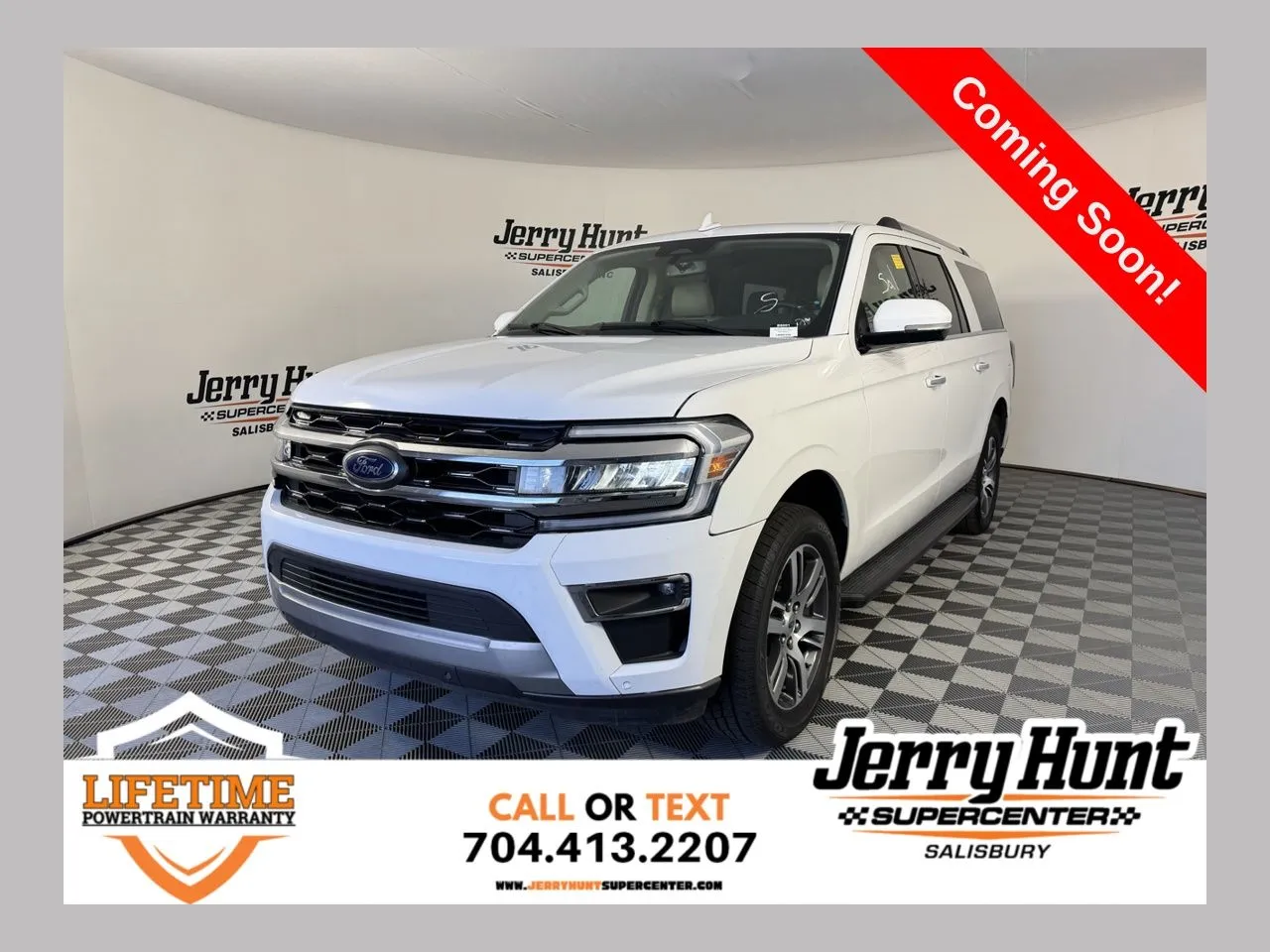 White 2024 Ford Expedition Max Limited for sale in Salisbury, NC