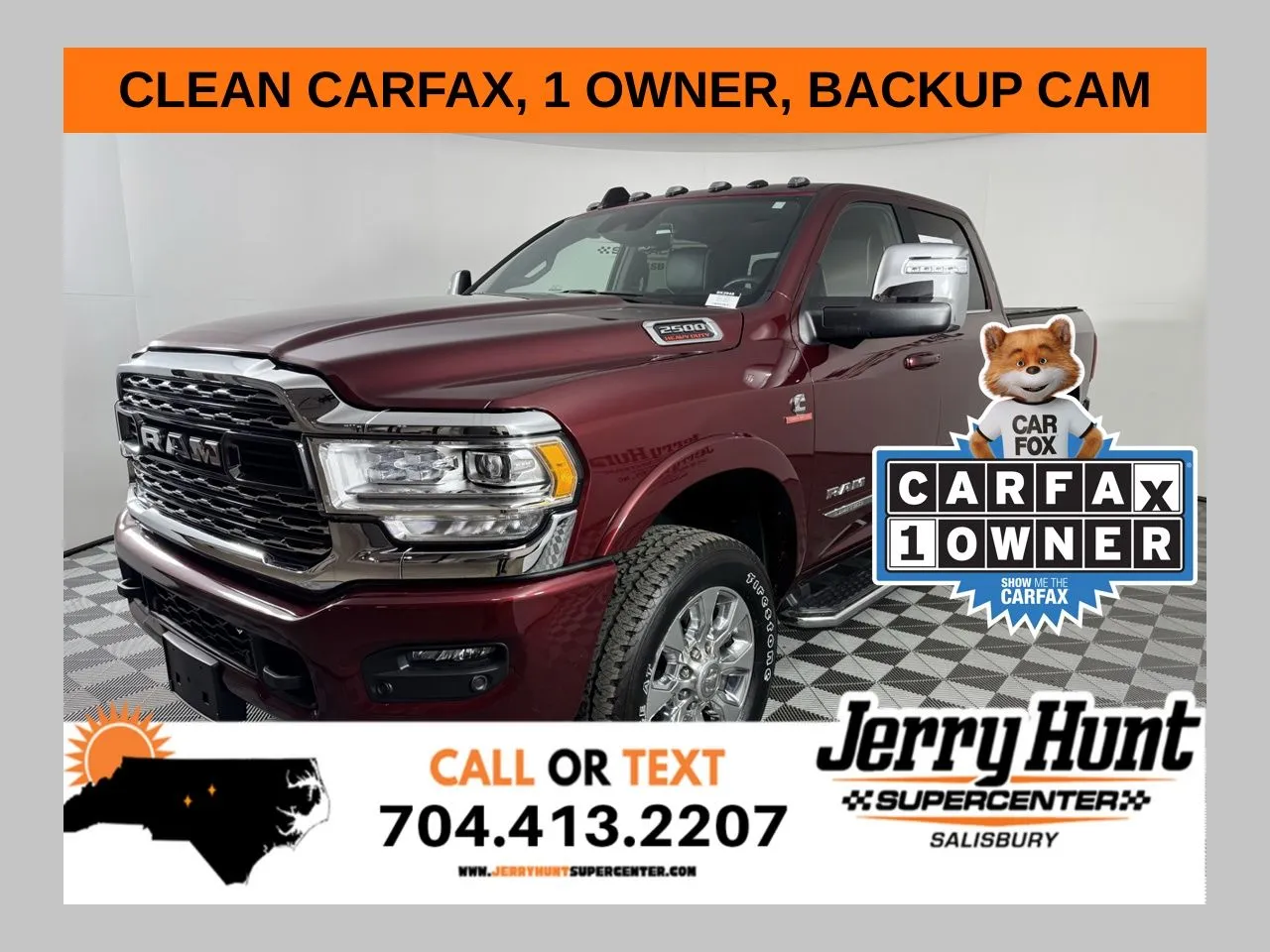 Red 2024 Ram 2500 Limited for sale in Salisbury, NC