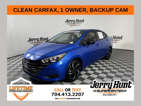 Blue 2024 Nissan Versa 1.6 SR for sale in Salisbury, NC