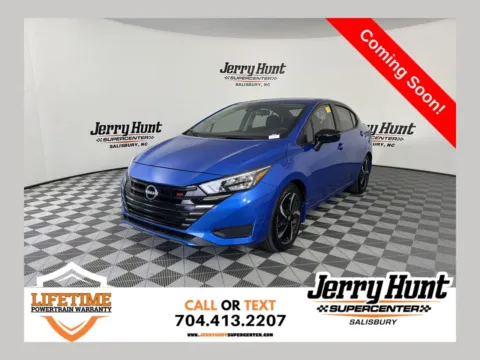 Blue 2024 Nissan Versa 1.6 SR for sale in Salisbury, NC