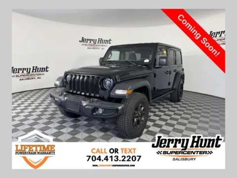 Black 2023 Jeep Wrangler Willys for sale in Salisbury, NC