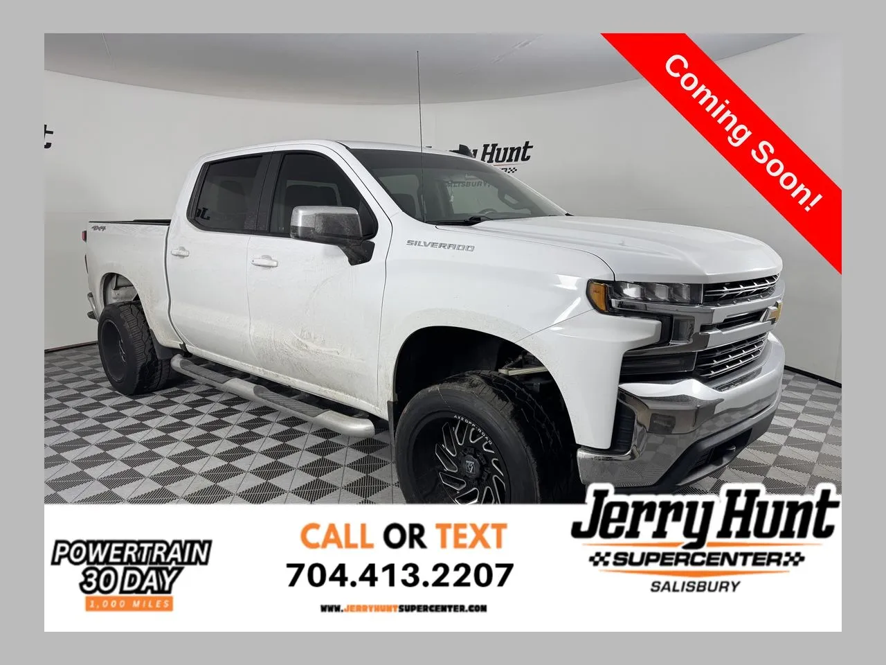 White 2019 Chevrolet Silverado 1500 LT for sale in Salisbury, NC