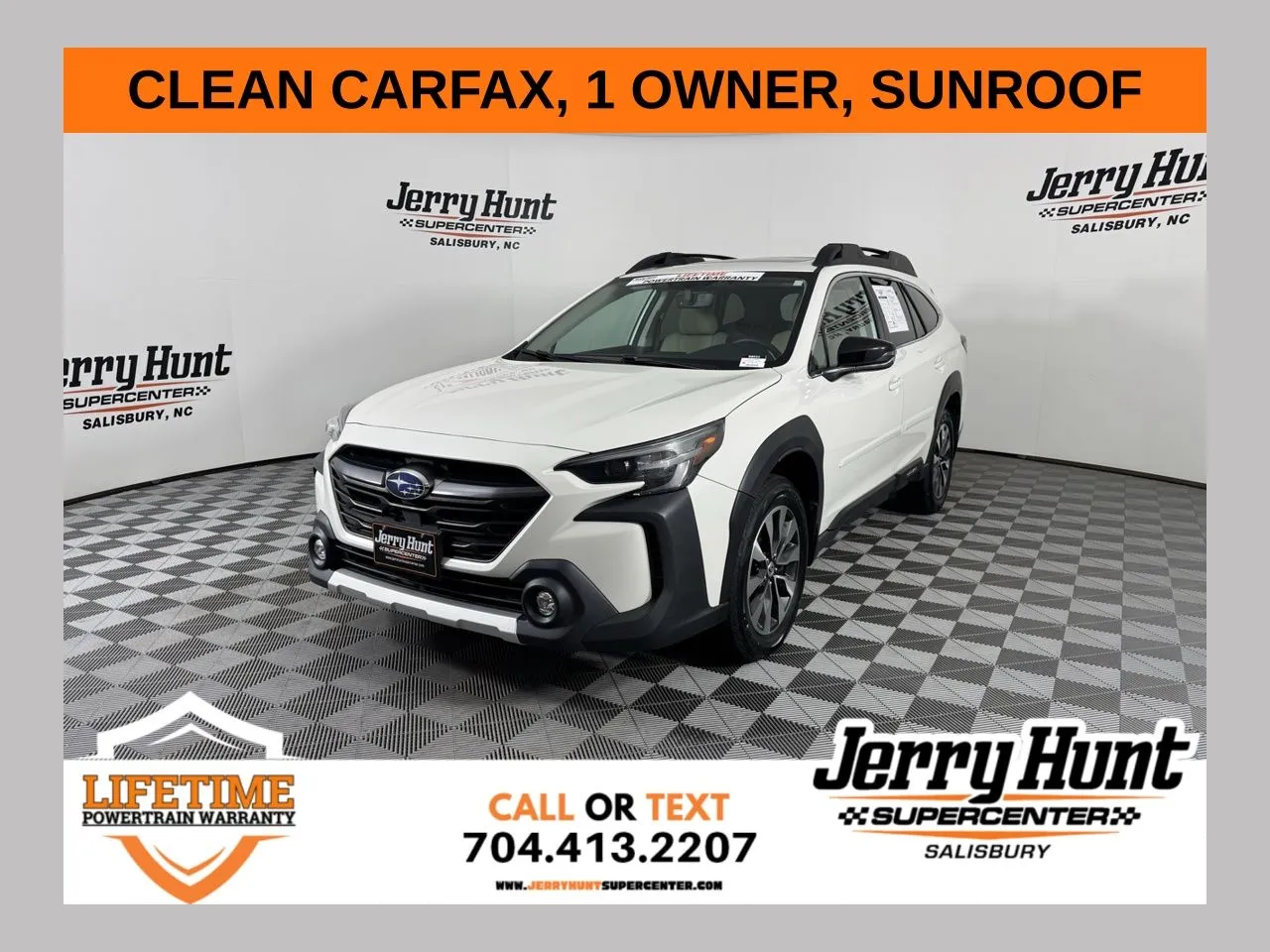 White 2023 Subaru Outback Limited XT for sale in Salisbury, NC