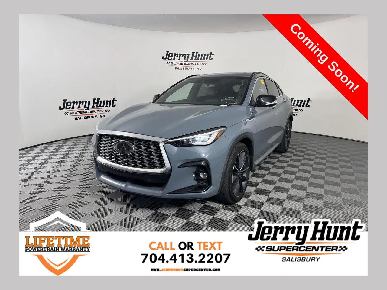 Gray 2023 INFINITI QX55 ESSENTIAL for sale in Salisbury, NC