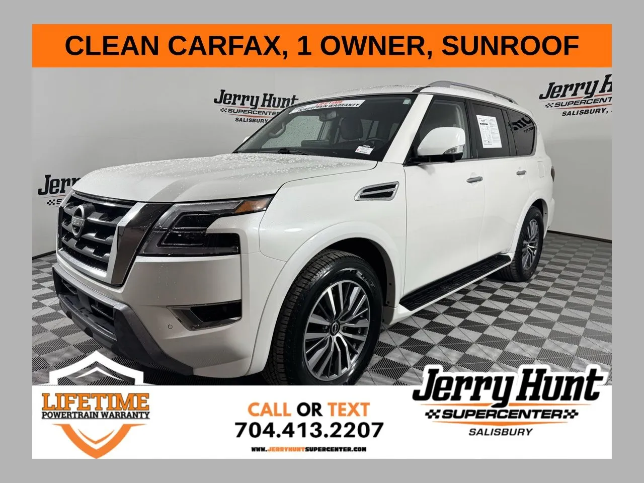 White 2024 Nissan Armada SL for sale in Salisbury, NC