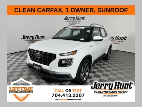 White 2025 Hyundai Venue SEL for sale in Salisbury, NC