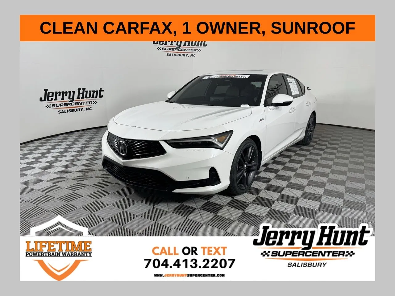 White 2023 Acura Integra A-Spec Tech Package for sale in Salisbury, NC