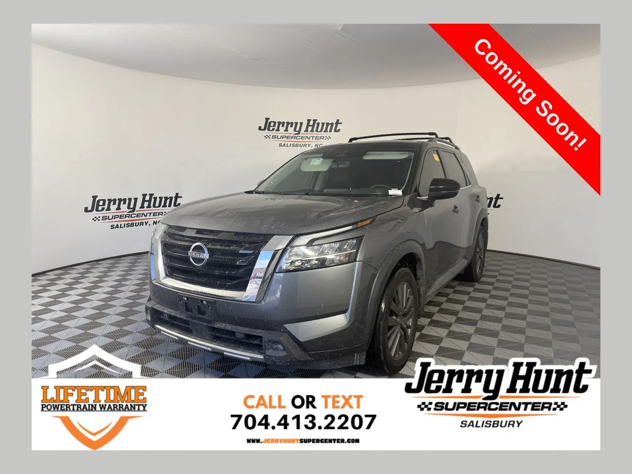 Gray 2023 Nissan Pathfinder SL for sale in Salisbury, NC
