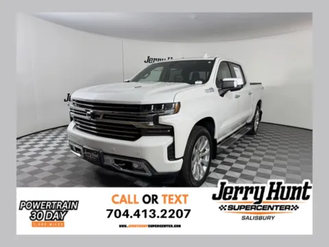 White 2019 Chevrolet Silverado 1500 High Country for sale in Salisbury, NC